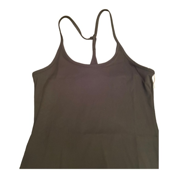 H HALSTON Y-BACK TOP black - Picture 4 of 11